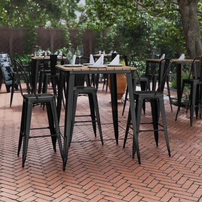 Комплект барный: стол, 2 стула UrbanBar - купить в Турчаниновском